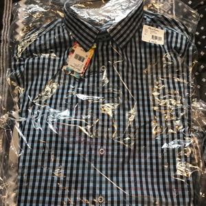 Robert graham never worn plaid shirt still in bag